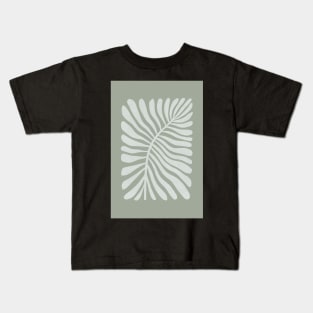 Abstract leaf illustration Kids T-Shirt